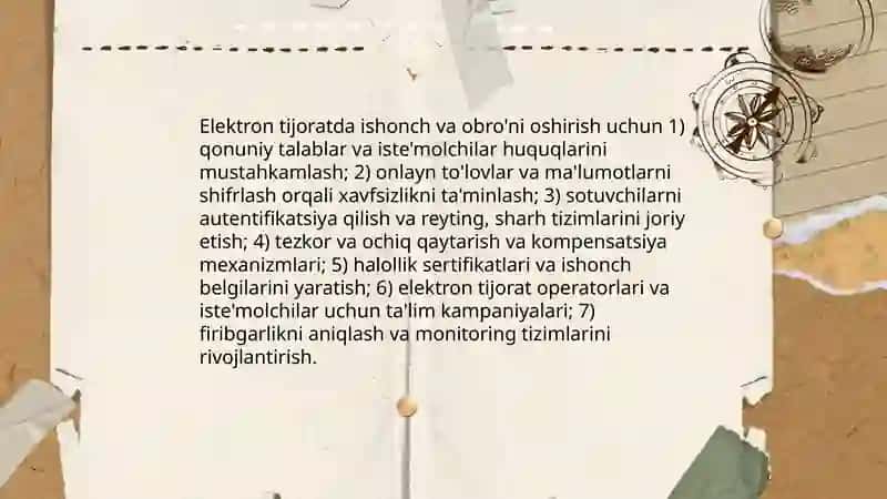 O'zbekiston Respublikasida elektron tijoratning rivojlanish holati 4