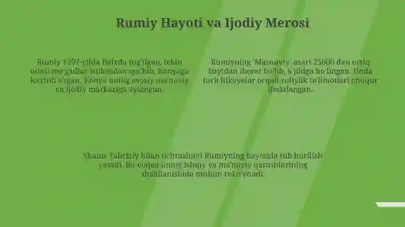 Masnaviy: Ta'rifi, Xususiyatlari va Tuzilishi 4