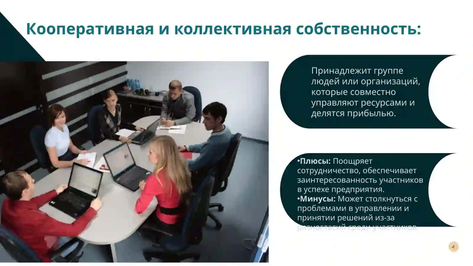Формы собственности и их экономическое содержание 4