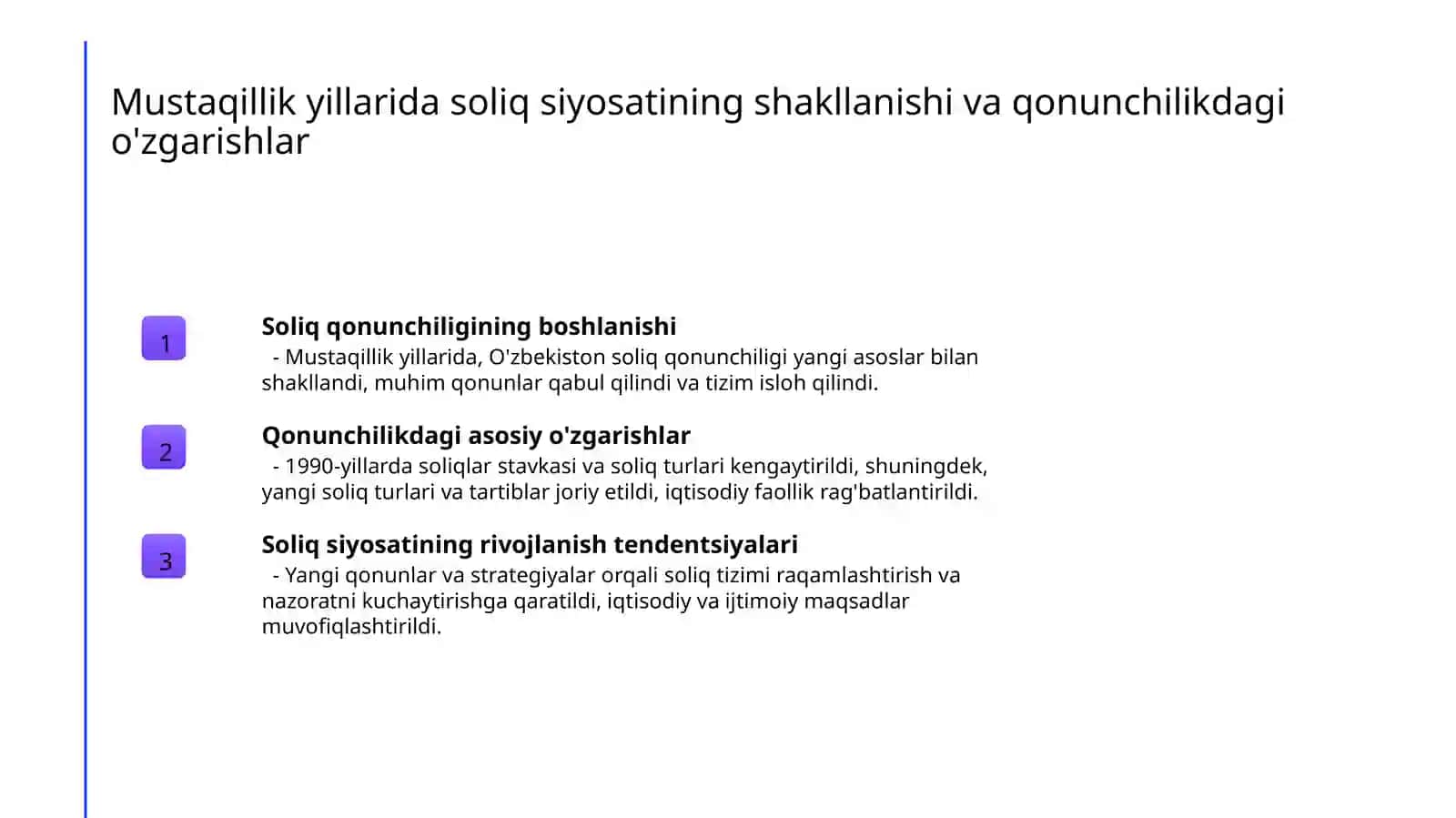 Oʻzbekistonda soliq tizimi mustaqillik yillarida 4