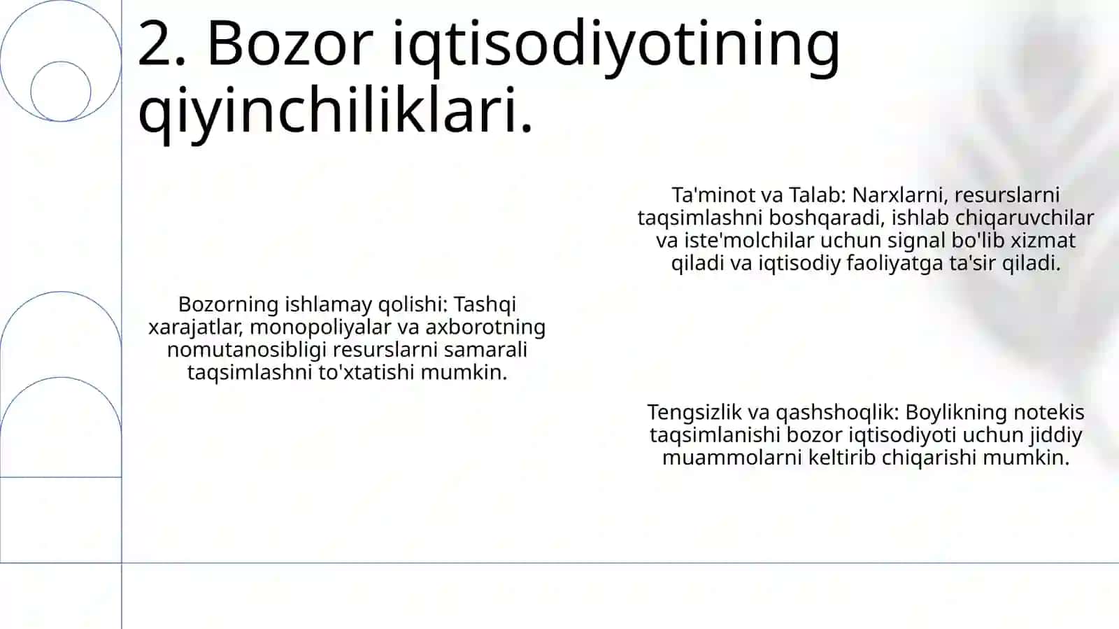 Bozor iqtisodiyotida talab va taklifning ahamiyati 4