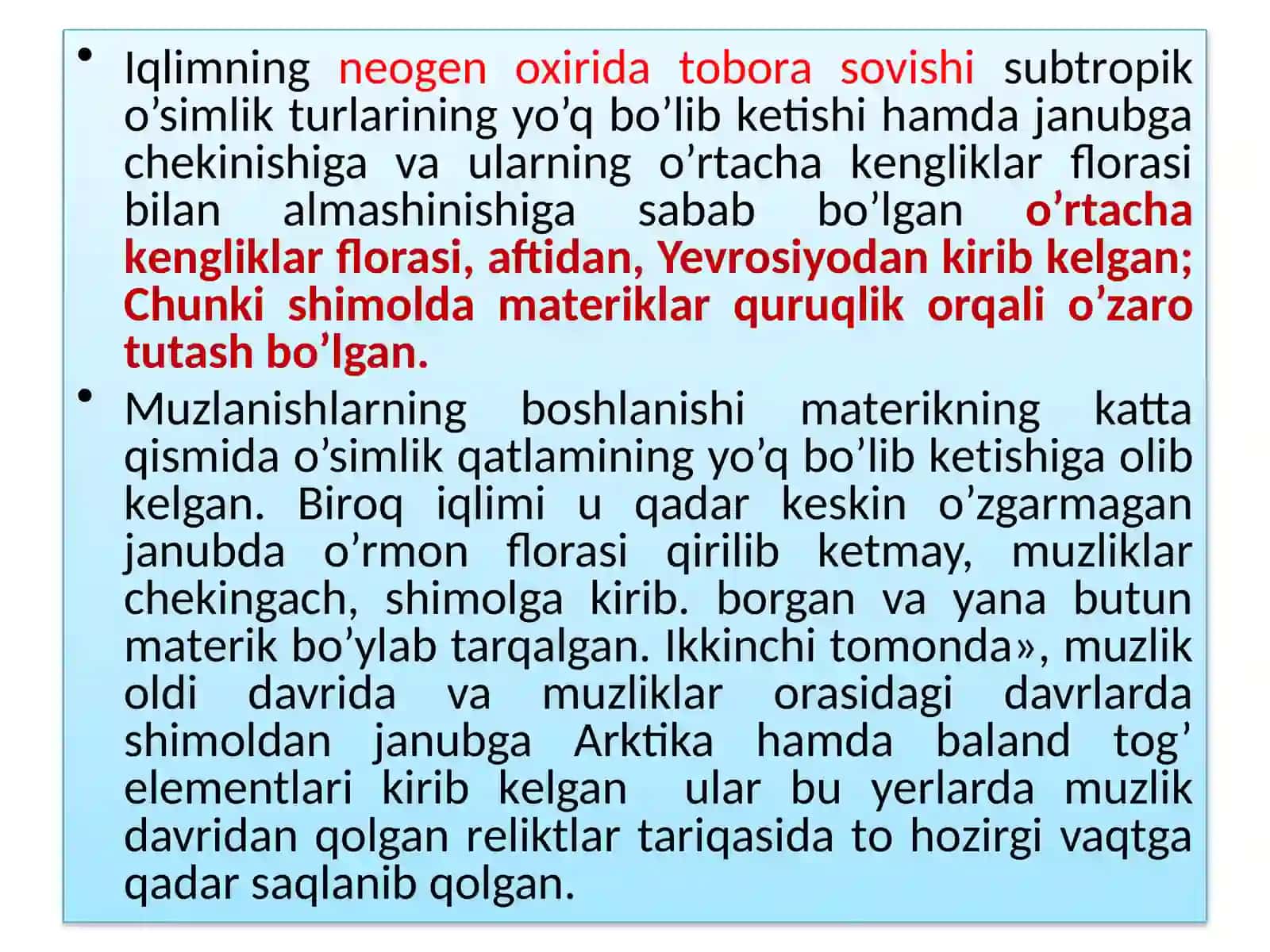 Shimoliy Amerikaning o’simligi, tuproqlari va hayvonot dunyosi 4