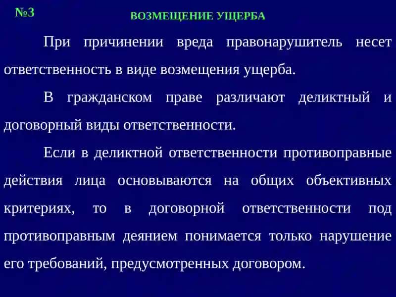 ГРАЖДАНСКАЯ ОТВЕТСТВЕННОСТЬ МЕДИЦИНСКОГО ПЕРСОНАЛА 4