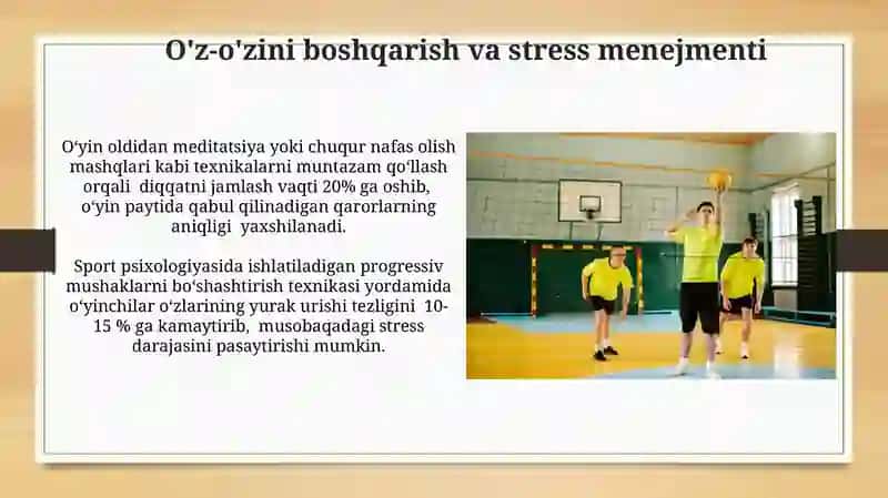 Voleybolchilarni ma’naviy irodaviy va psixologik tayyоrgarligi 4