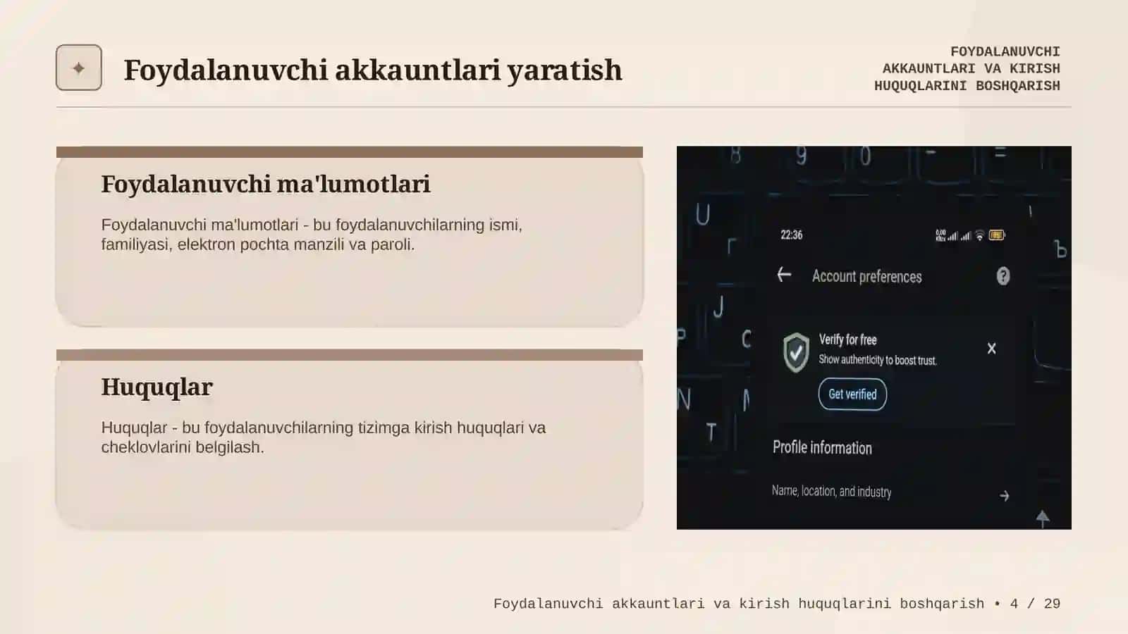 TAQDIMOT Kirish Keng qamrovli va professional boshqaruv tizimi 4