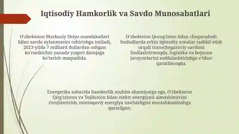 Oʻzbekiston va Markaziy Osiyo: Tarix, Siyosat va Xavfsizlik 4