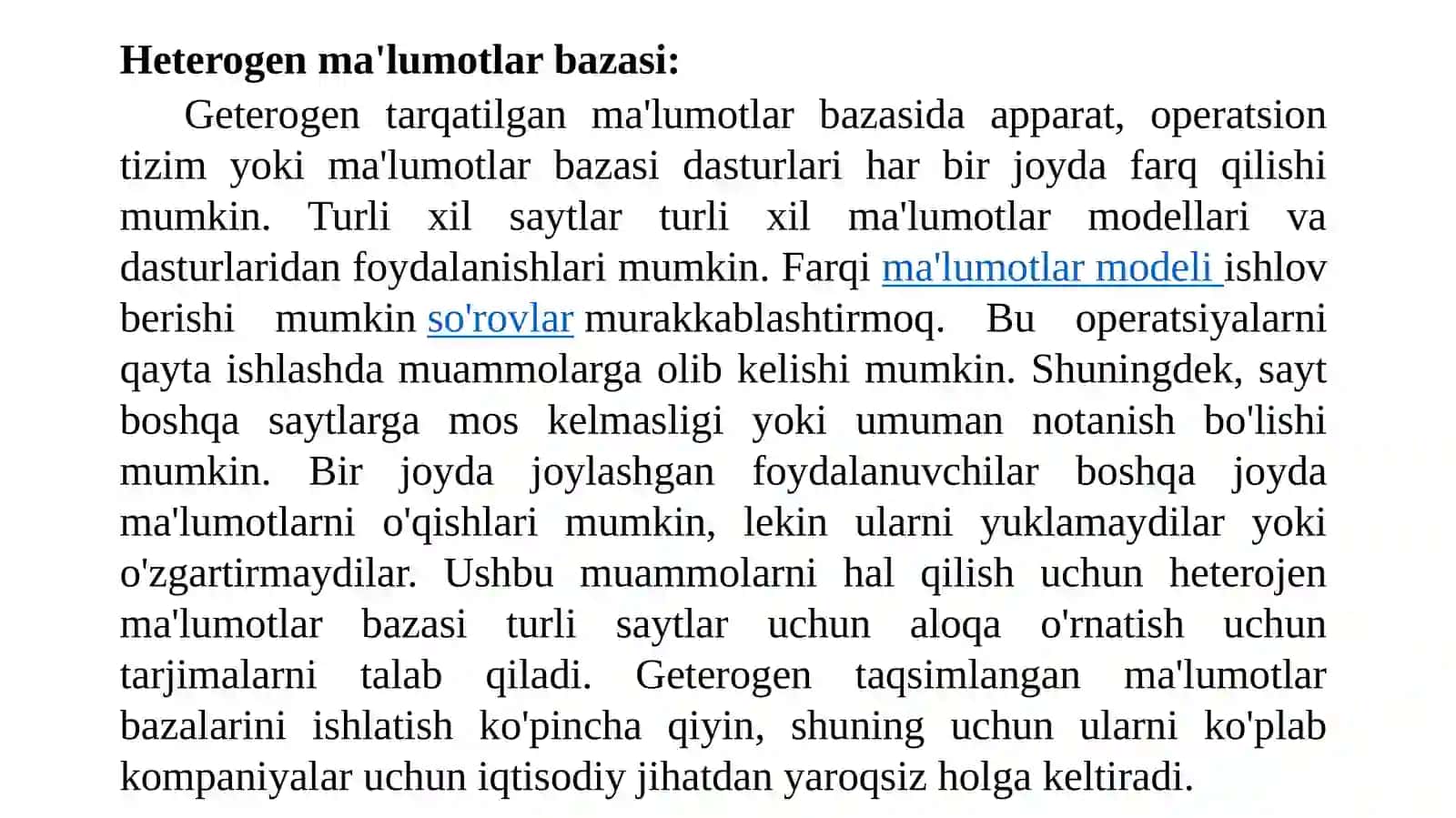 Katta ma’lumotlarni qayta ishlash texnologiyalari 4