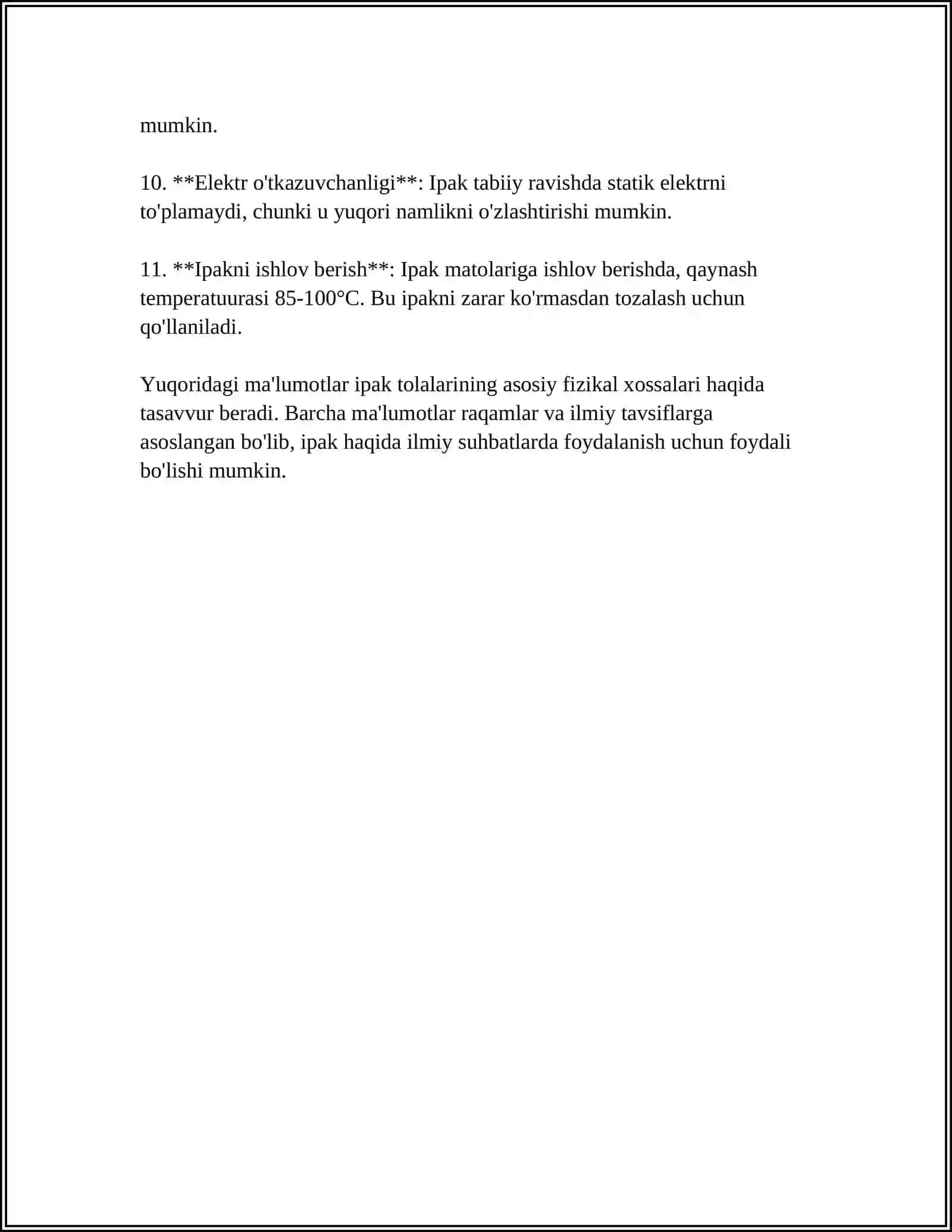 XOM IPAKNING SIFATINI BELGILOVCHI STANDARTLAR 4
