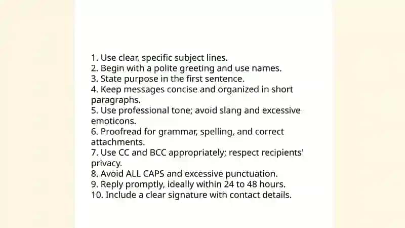 Internet knowledge: Etiquette and netiquette 4