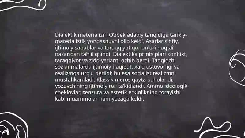 Oʻzbek adabiy tanqidida falsafiy yondashuvlar 4