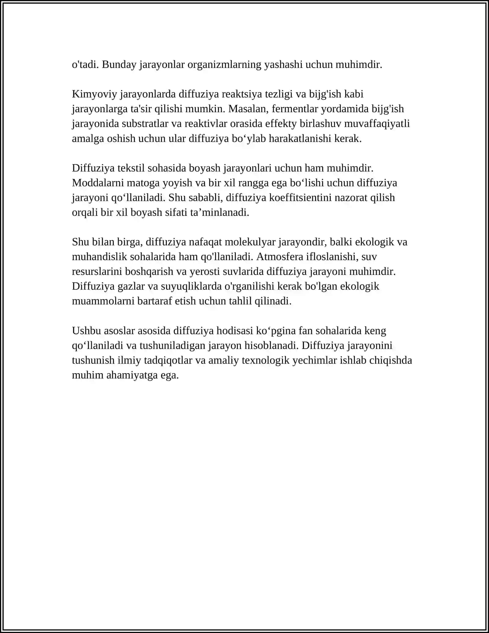 QATTIQ JISIMLARDA DIFFUZIYA XODISALARI 4
