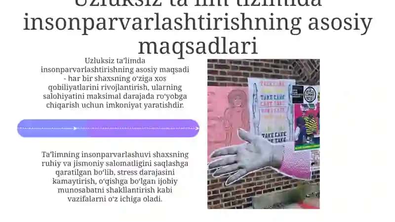 Insonparvarlashtirish 4