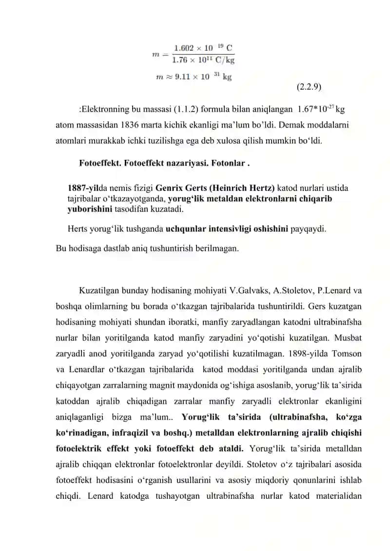 Nurlanishlarni moddalar bilan ta'sirlanishi 4