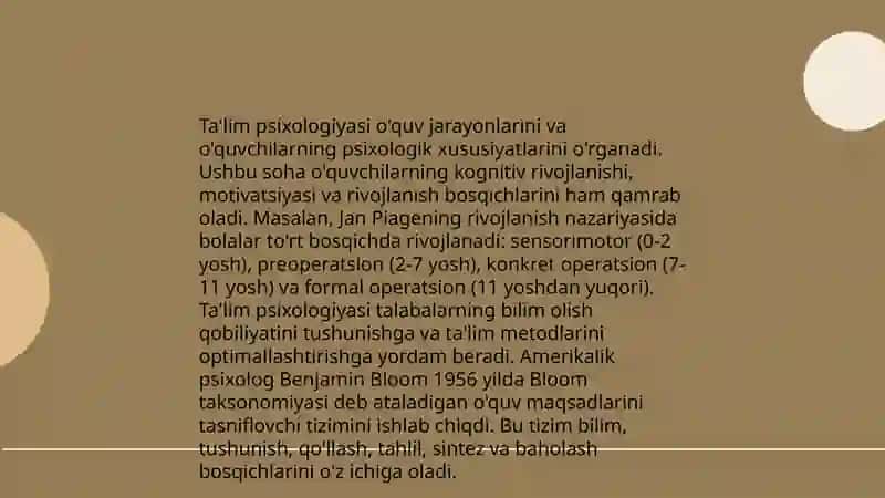 Mutaxasislikni oʻzlashtirish muommosining nazariy asoslari 4