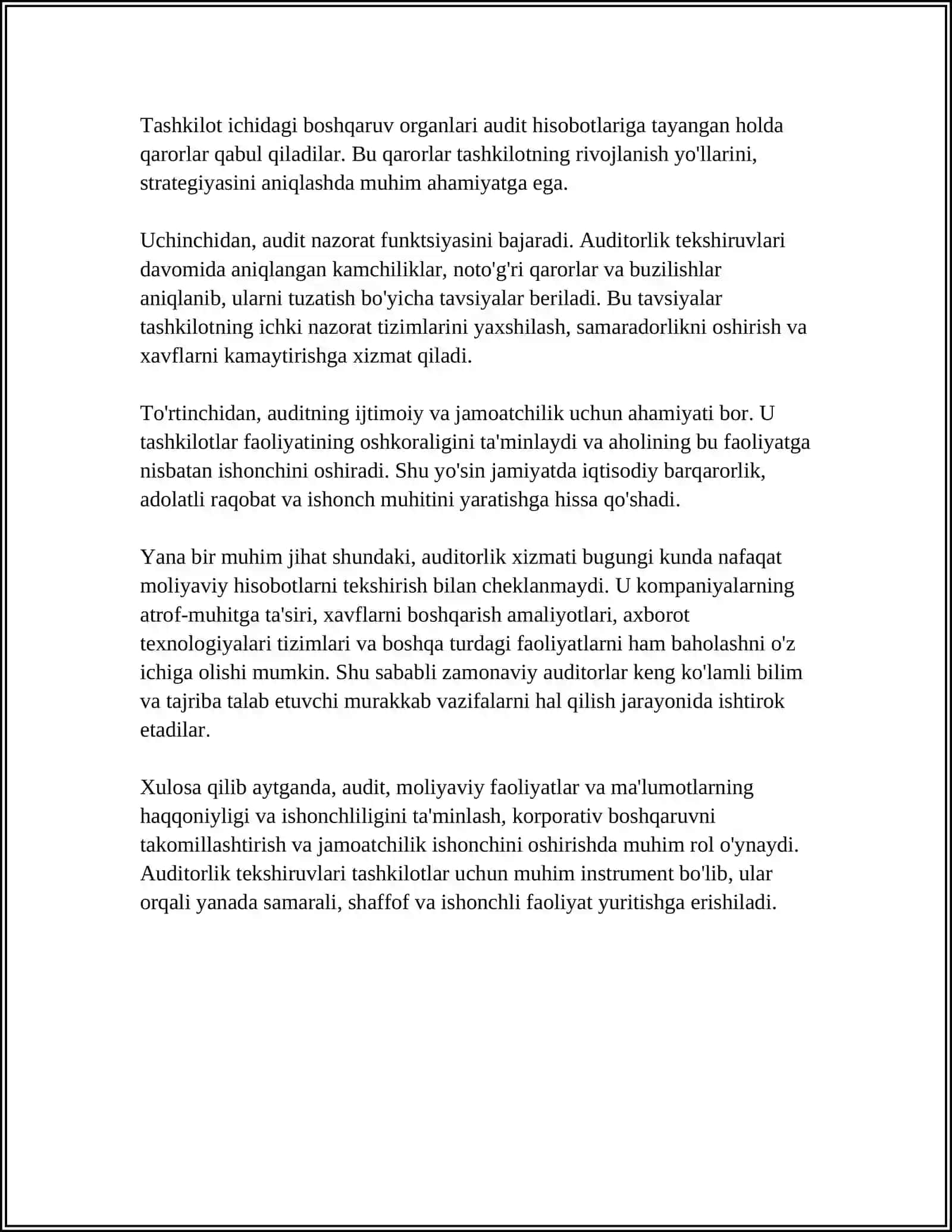 AUDITNING MOHIYATI VA RIVOJLANISH TARIXI 4