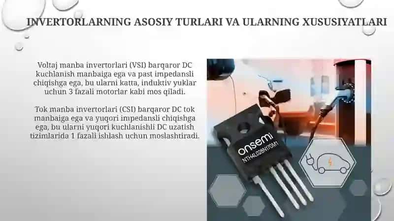 Tranzistorli invertorlarning chiqishdagi kuchlanishni sifatini oshirish va uning sifat ko‘rsatkichlari 4