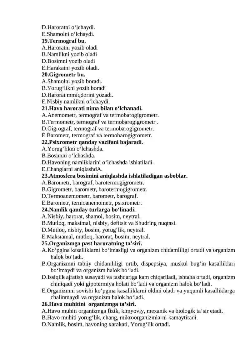 Zoogigena va veterinariya sanitariyasi fanida qanday tekshirish usullari 4