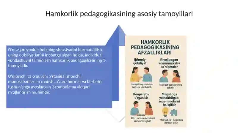 Hamkorlik pedagogikasining konseptual gʻoyalari 4