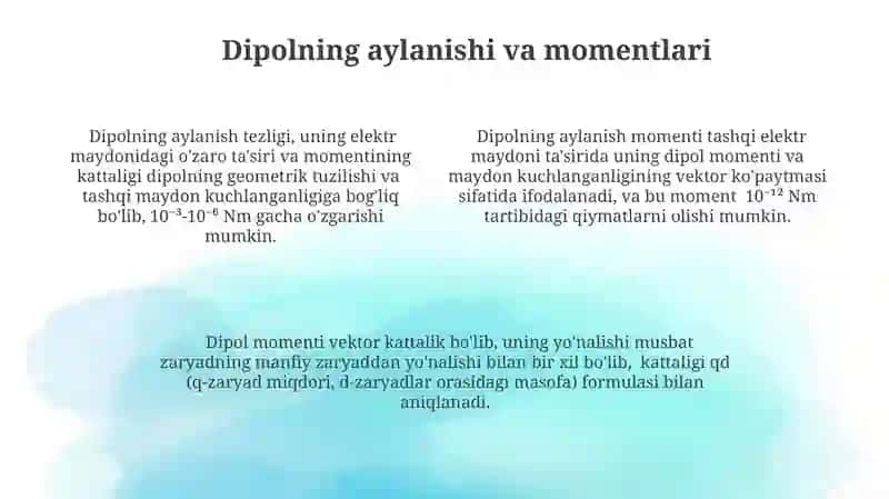 Elektr dipoli 4