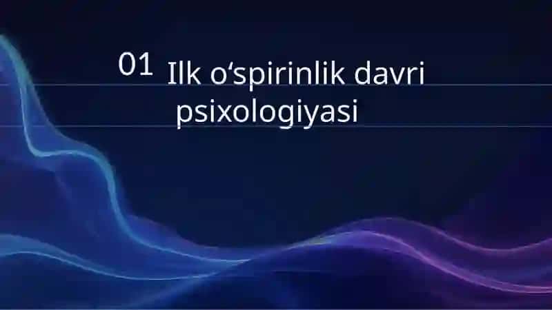 RIVOJLANISH PSIXOLOGIYASI FANIDAN TAYYORLAGAN TAQDIMOTI 4