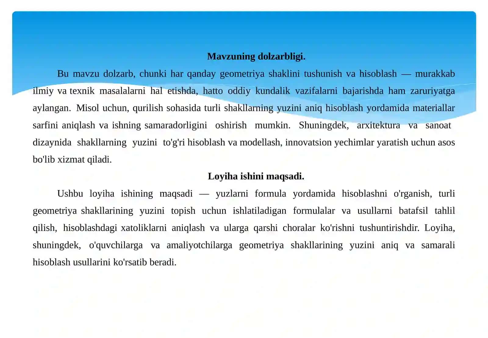 Yuzlarni hisoblashga doir masalalar 4