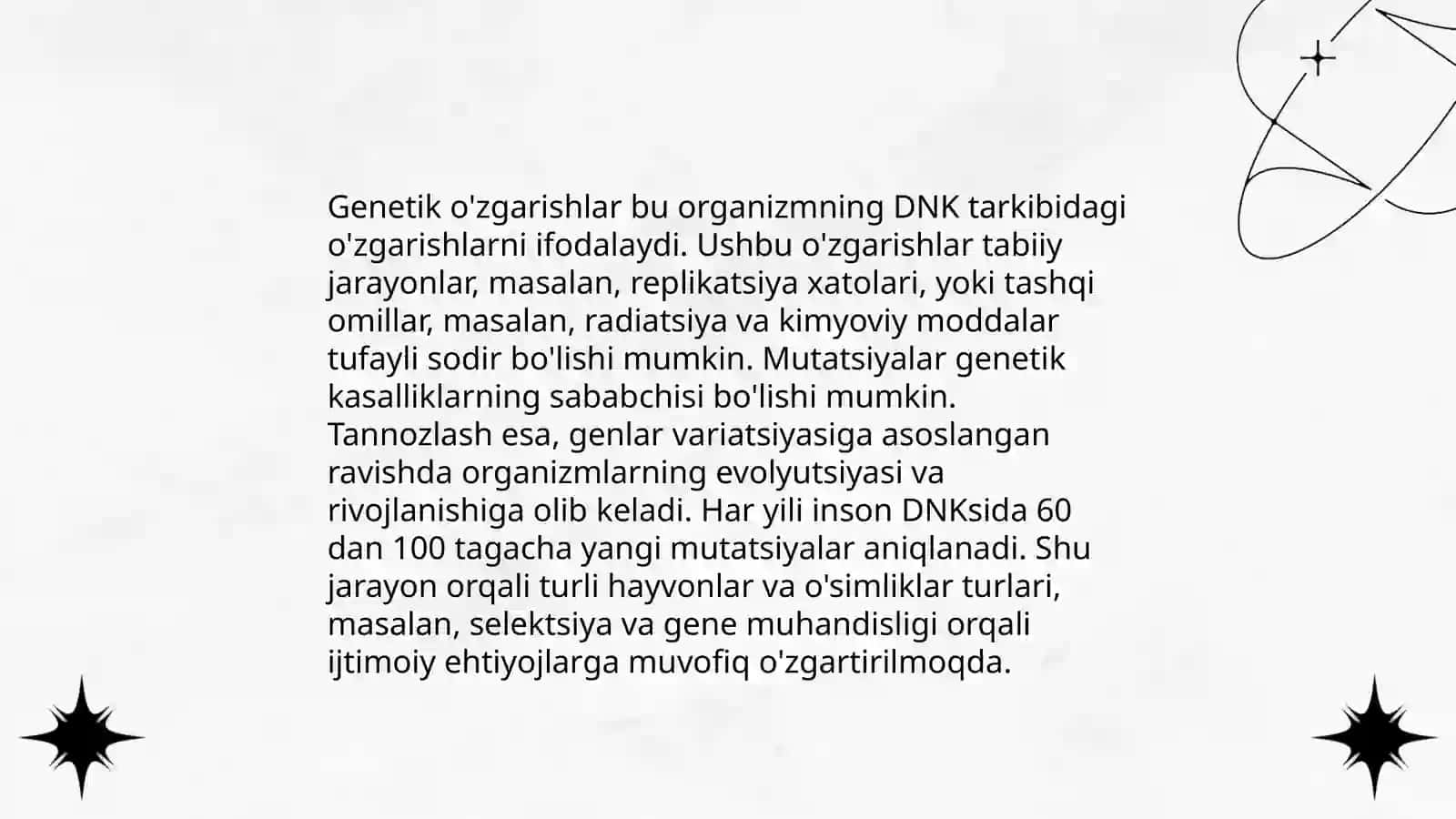 Tabiiy tanlanish Shakllari 4