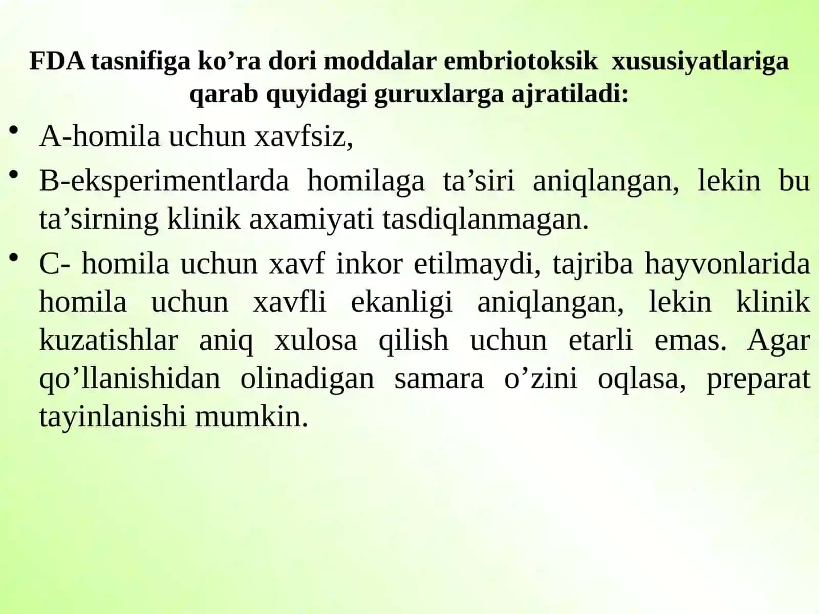 HOMILADOR AYOLLARDA DORILAR KINETIKASINING O‘ZIGA XOSLIGI 4