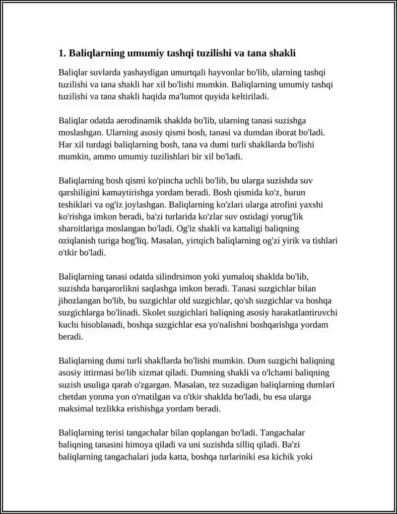 BALIQLARNI TUZILISHIDAGI XARAKTERLI BELGILARI 4