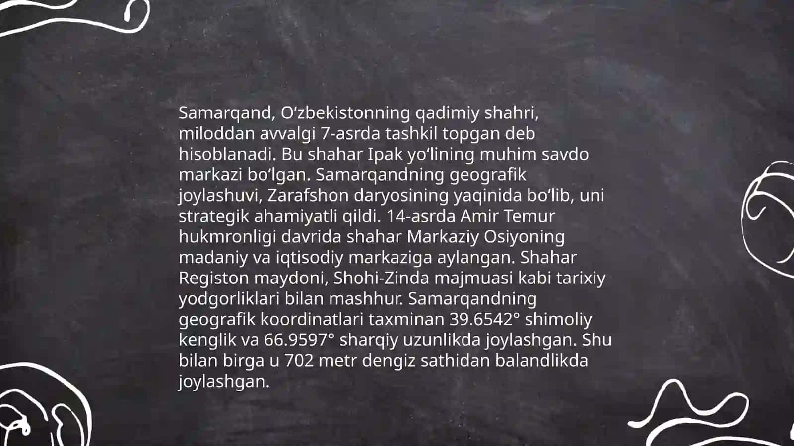 Tabiiyot va geografiya fanlaridan interaktiv taqdimot (prezentatsiya)lar tayyorlash 4