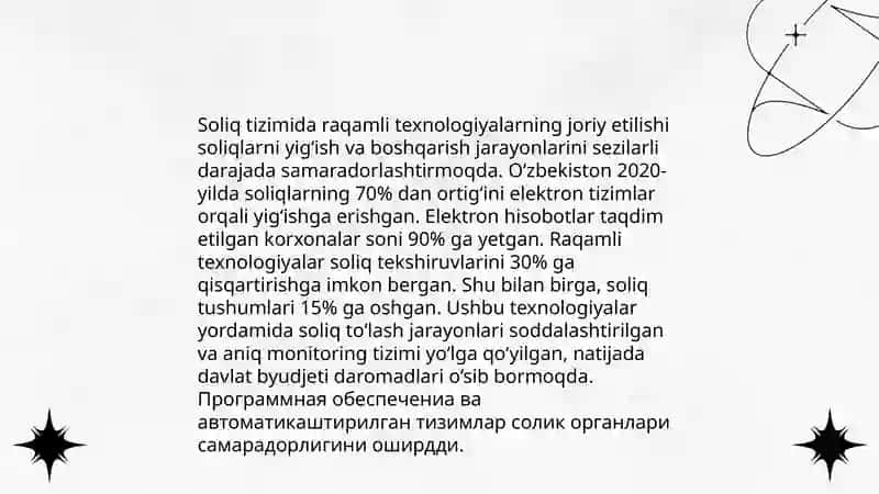 Innavatsiyon soliq menijmentini 4