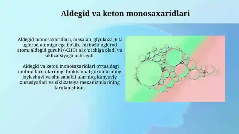 Monosaxaridlar tuzilishi va xossalari 4