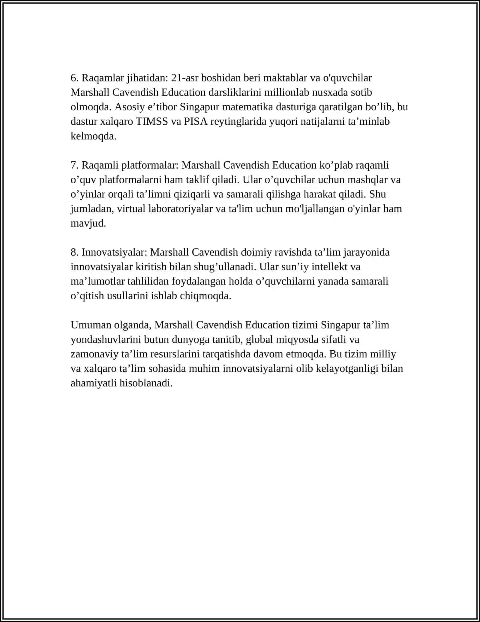 MARSHALL CAVENDISH EDUKATION (MCE) 4