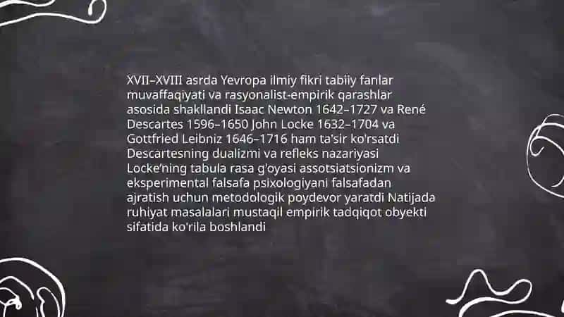 Psixologiya fanining taraqqiyot bosqichlari 4