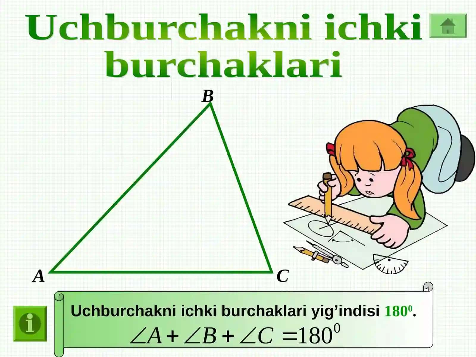 GEOMETRIYA FANDAN DARS ISHLANMASI UCHBURCHAKBURCHAKLARI 4