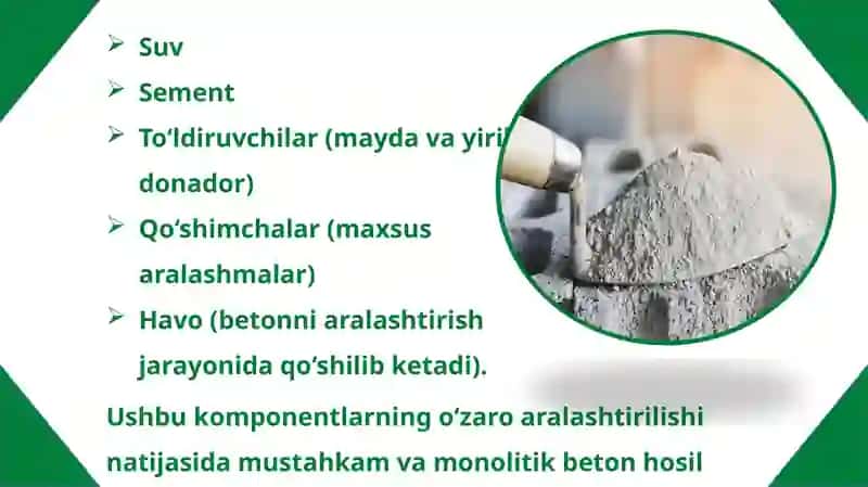 Beton qorishmasi hisobi 4