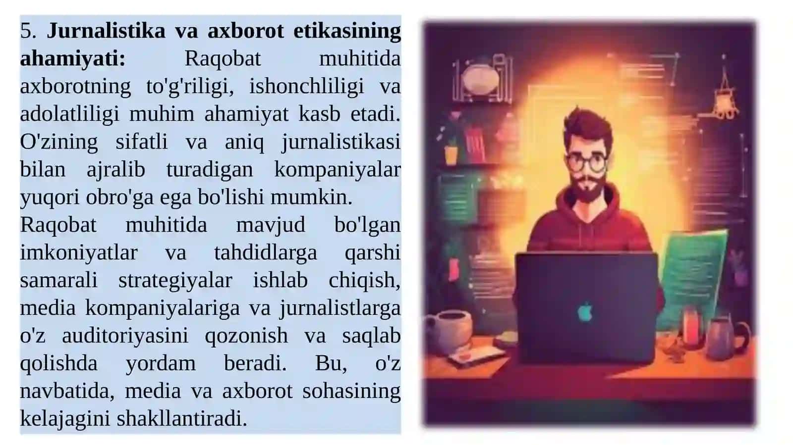 Jahon MEDIA VA AXBOROT MAKONIDA RAQOBAT MUHITI 4