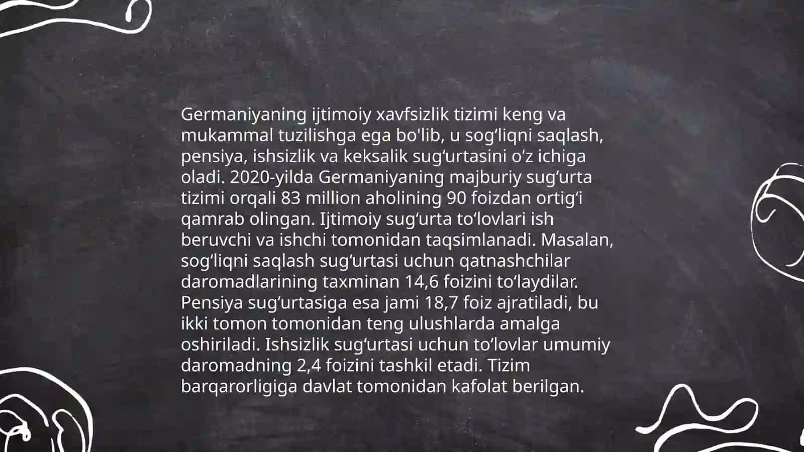 Ijtimoiy siyosatni amalga oshirishda jahon tajribasi 4