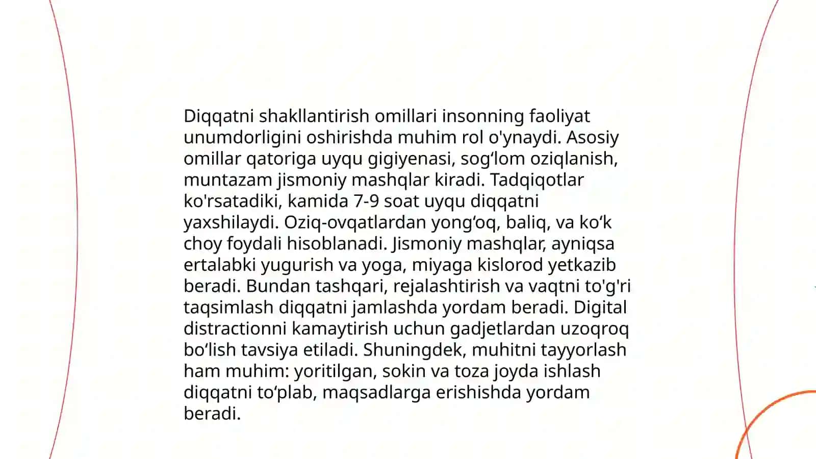 Diqqat haqida tushuncha va nerv-fizologik jarayonlar 4
