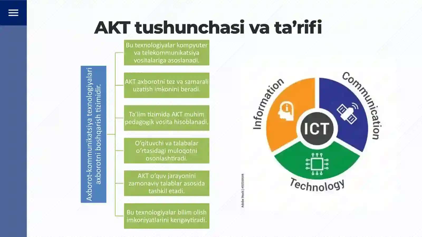 MUTAXASSISLIK FANLARINI O‘QITISHDA AXBOROT-KOMMUNIKATSIYA TEXNOLOGIYALARDAN FOYDALANISH 4
