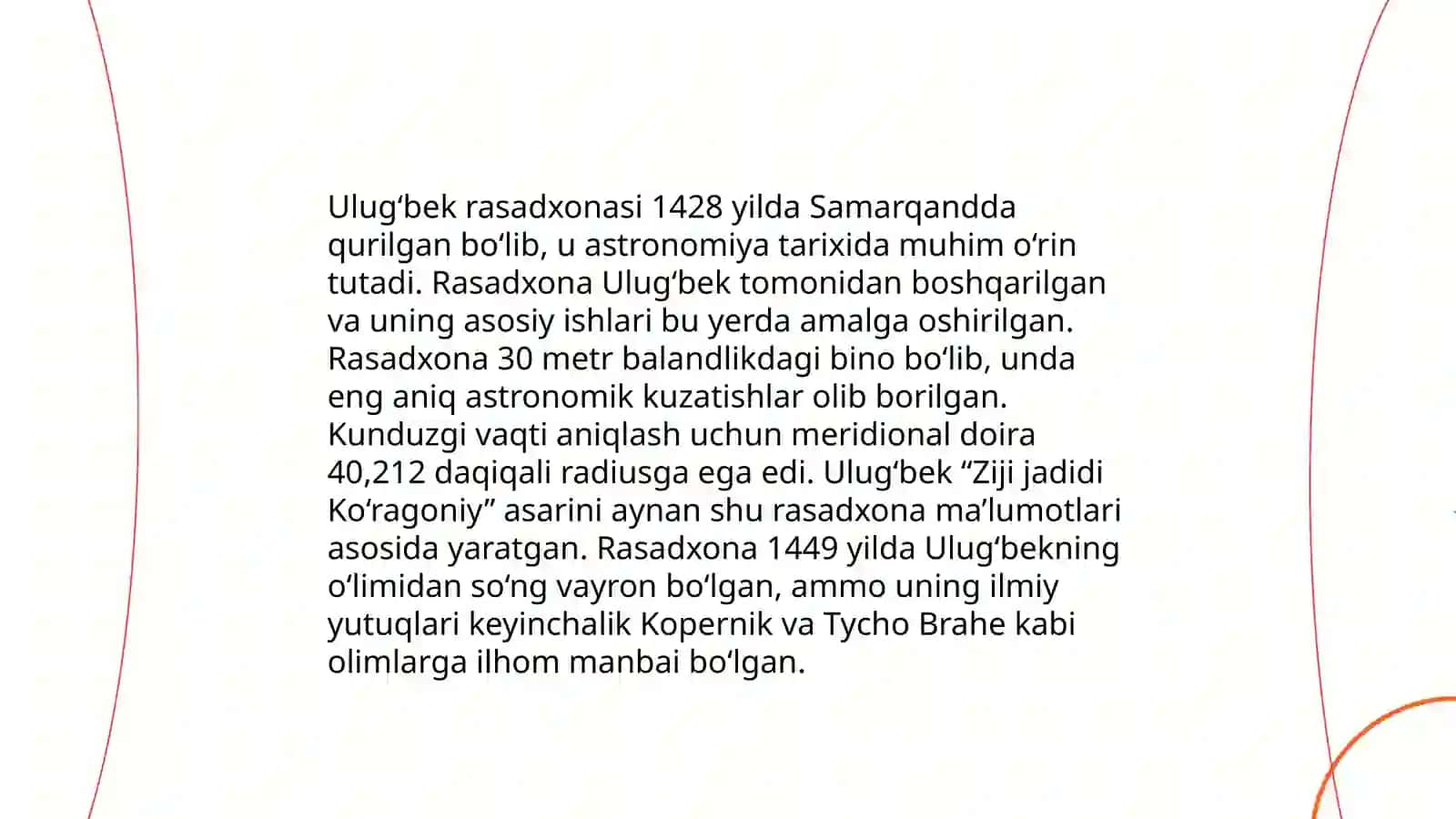 Mirzo Ulug'bekning tarjimai holi 4