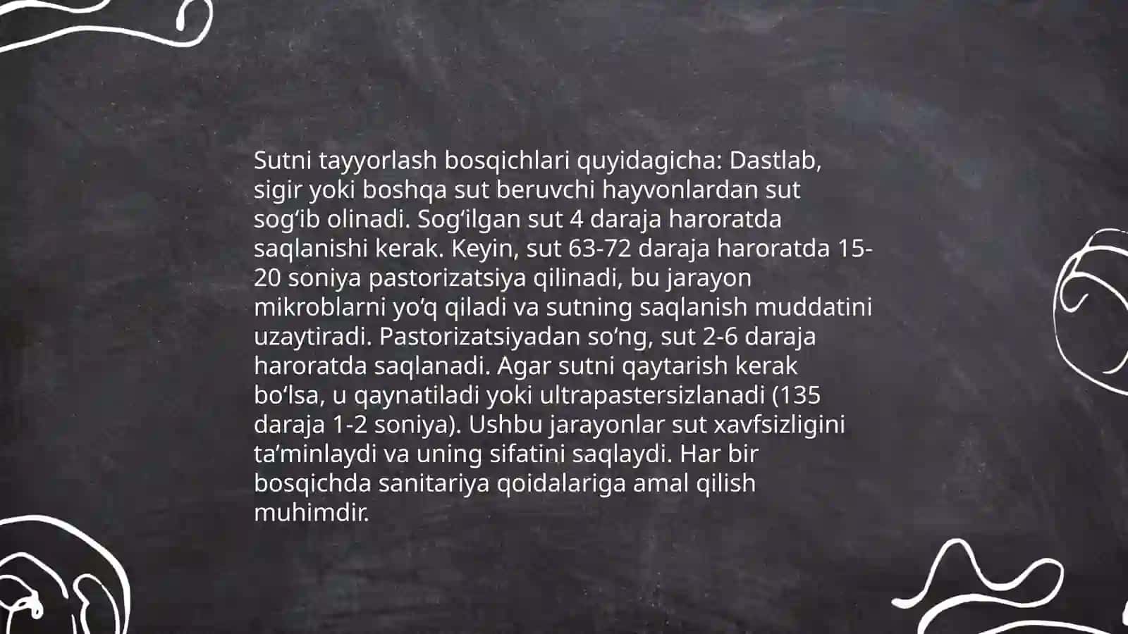 Qatiq tayyorlash texnologiyasi 4