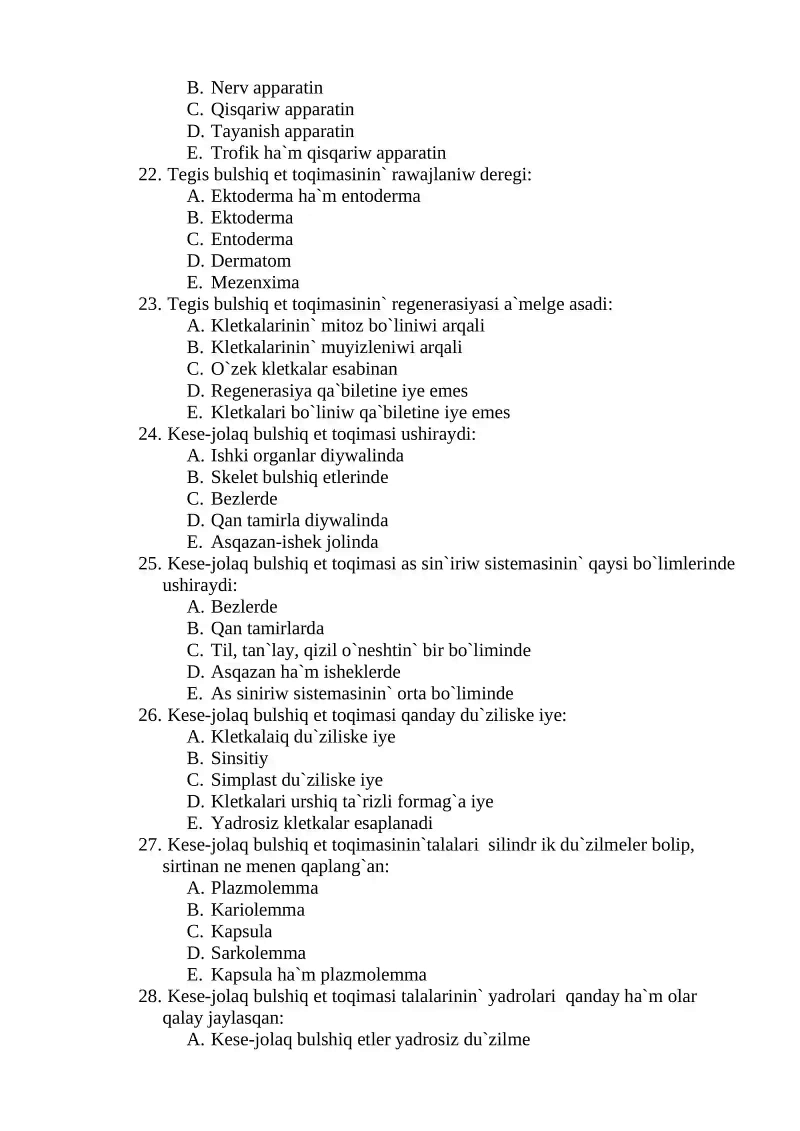 № 10 a`meliy sabaq Bulshiq et toqimasi 4