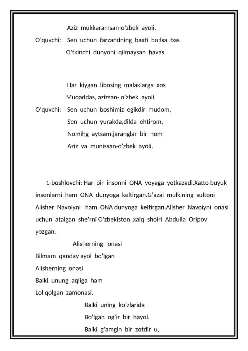 8-mart bayram tadbiri senariysi 4