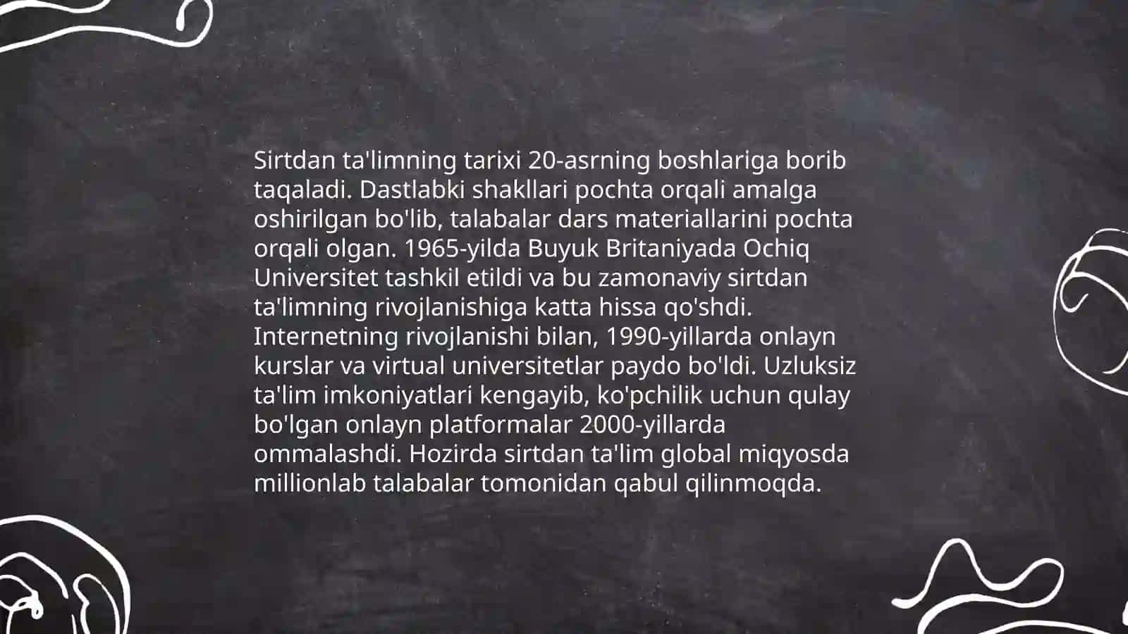 Sirtqi talim tushunchasi 4