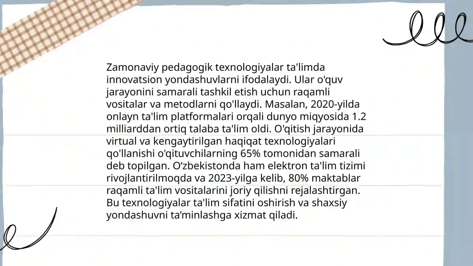 Talim mazmuni 4