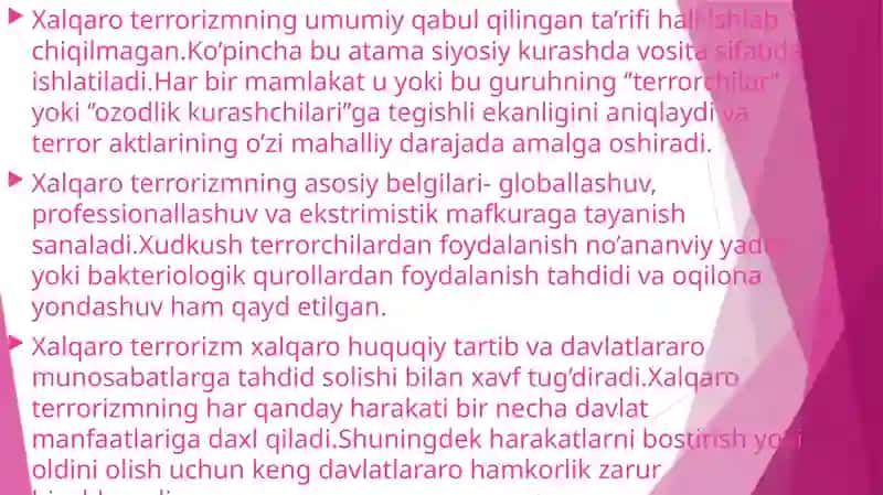 Ekstrimizm va Terrorizmga qarshi kurashishning ma'naviy va moliyaviy asoslari 4