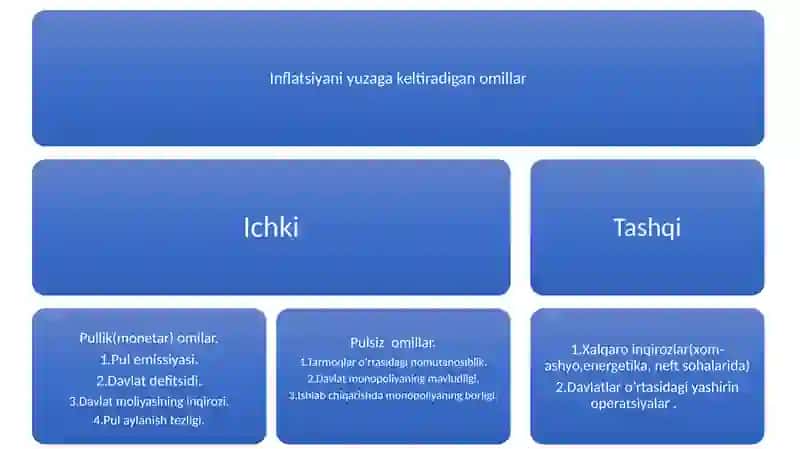 Inflatsiyaning mohiyati va kelib chiqish sabablari 4