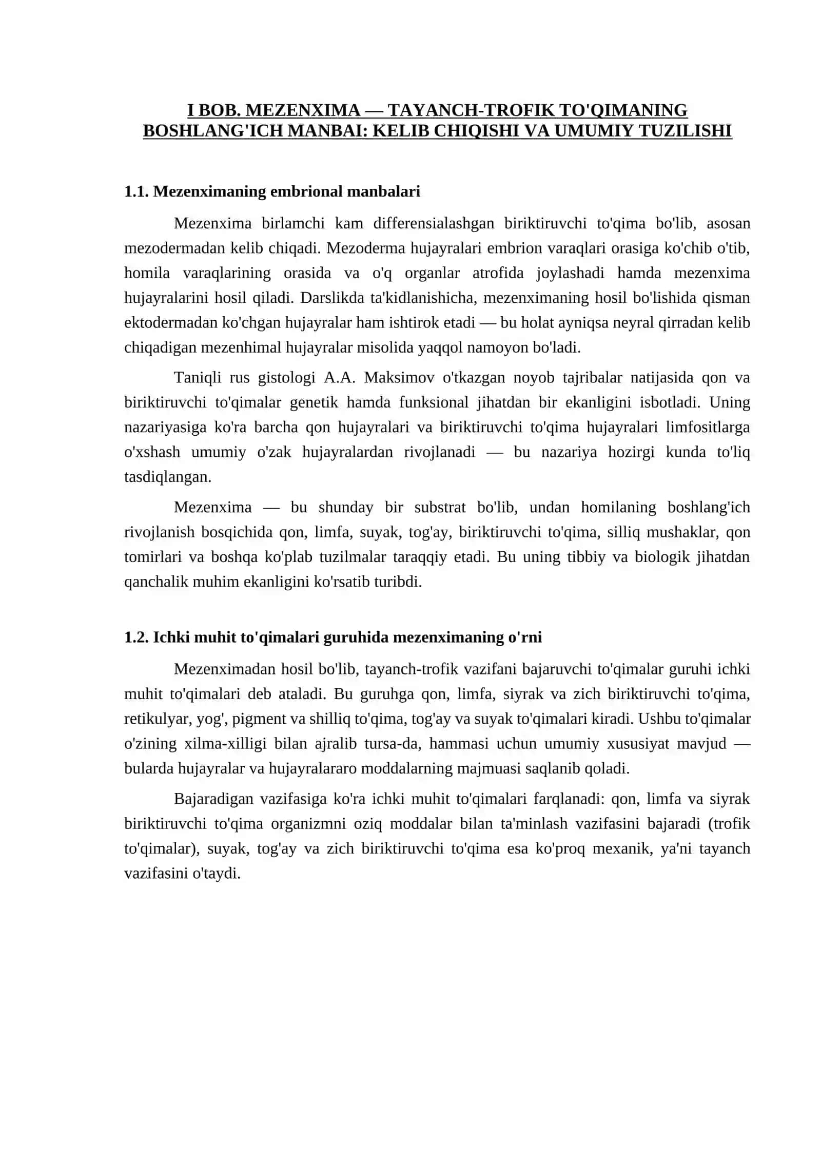 MEZENXIMANING TUZILISHI VA AHAMIYATI 4