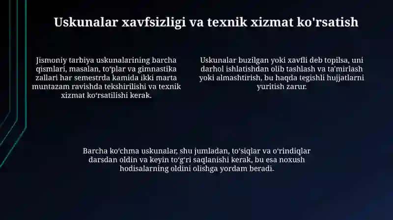 Xavfsizlik protokollari va jarohatlarning oldini olish strategiyalari 4