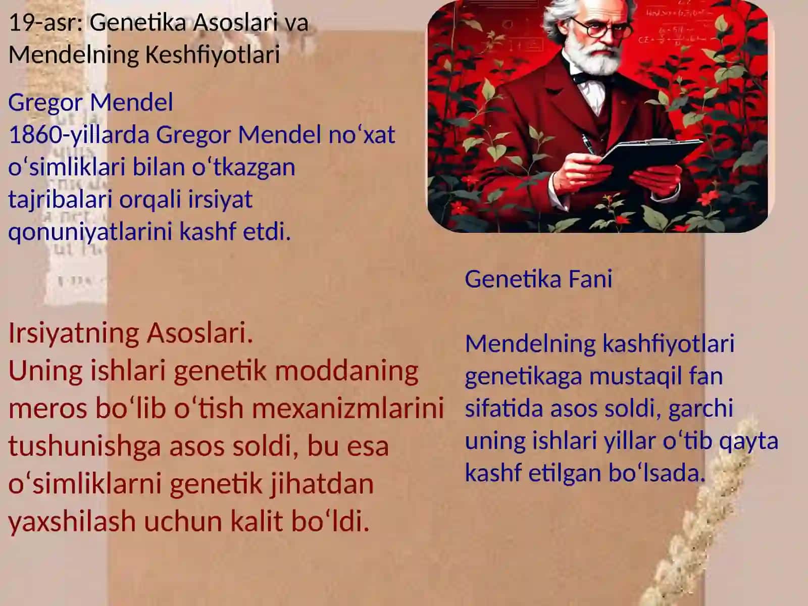 O‘simliklar Biotexnologiyasining Shakllanishi va Rivojlanish Bosqichlari 4